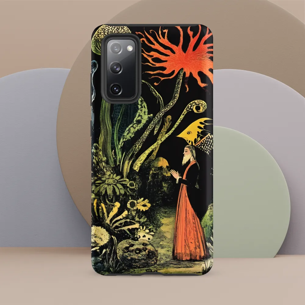 Enchanted Encounter in a Fantastical Garden