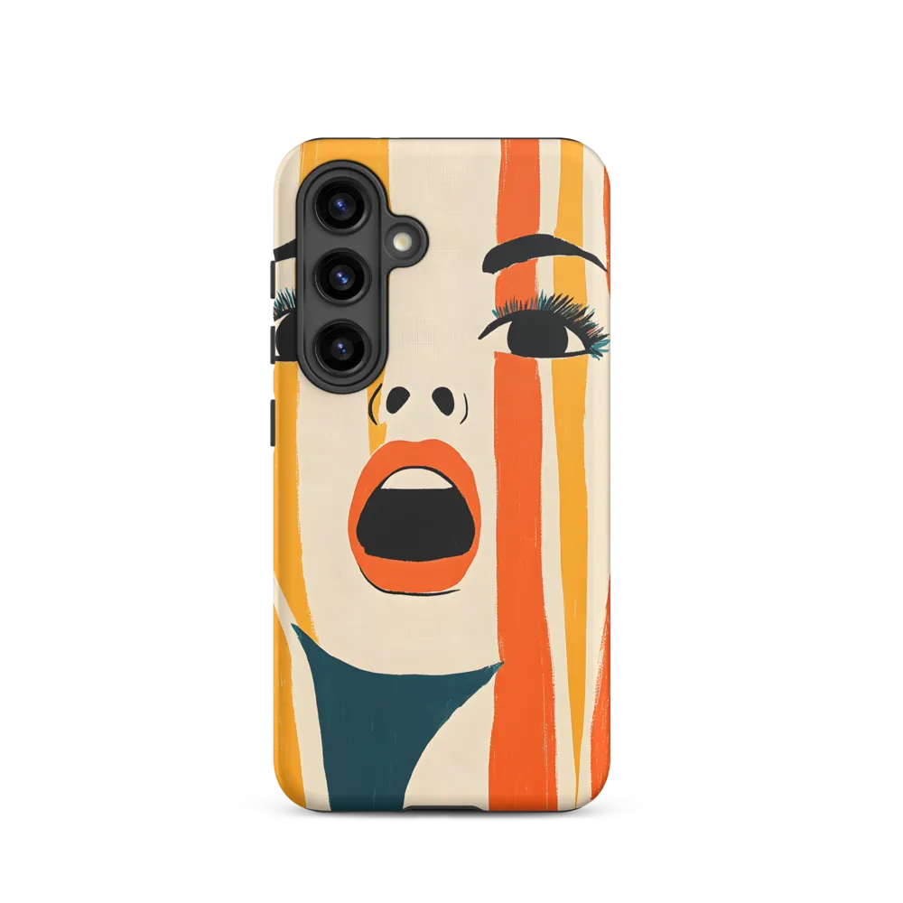 Vivid Expression | Phone Case |  S24 | Tough Case | Matte