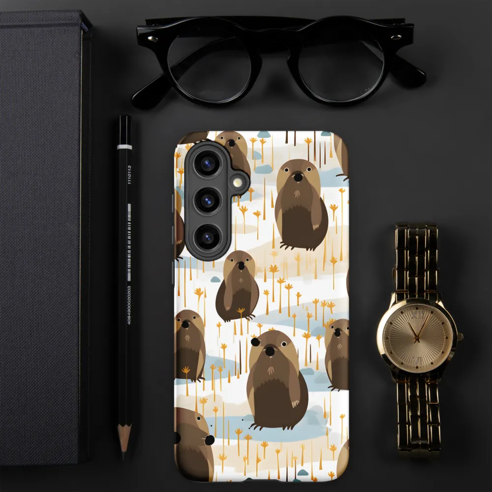 Whimsical Waters: A Celebration of Otters and Seals