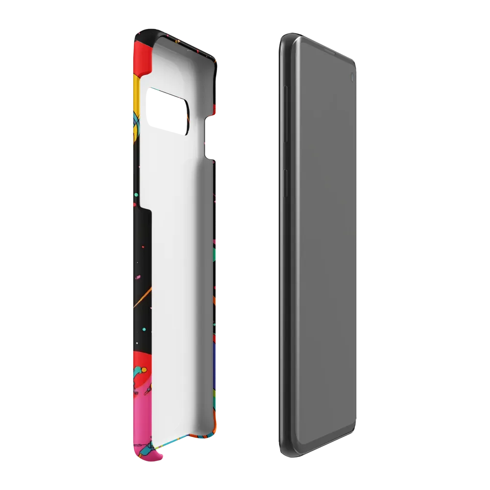 Cosmic Voyage: The Neon Lift-Off