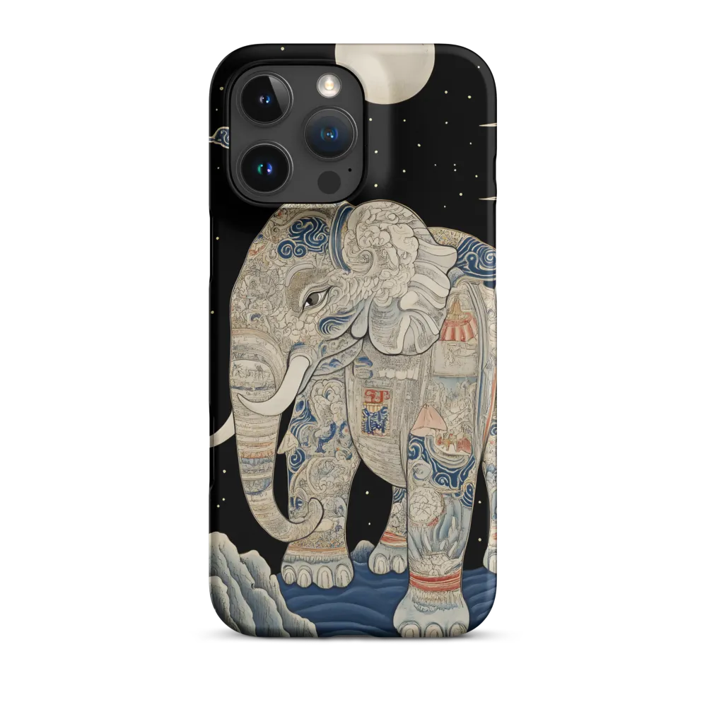 The Majestic Tale of the Painted Elephant | Phone Case |  16 Pro Max | Snap Case | Matte