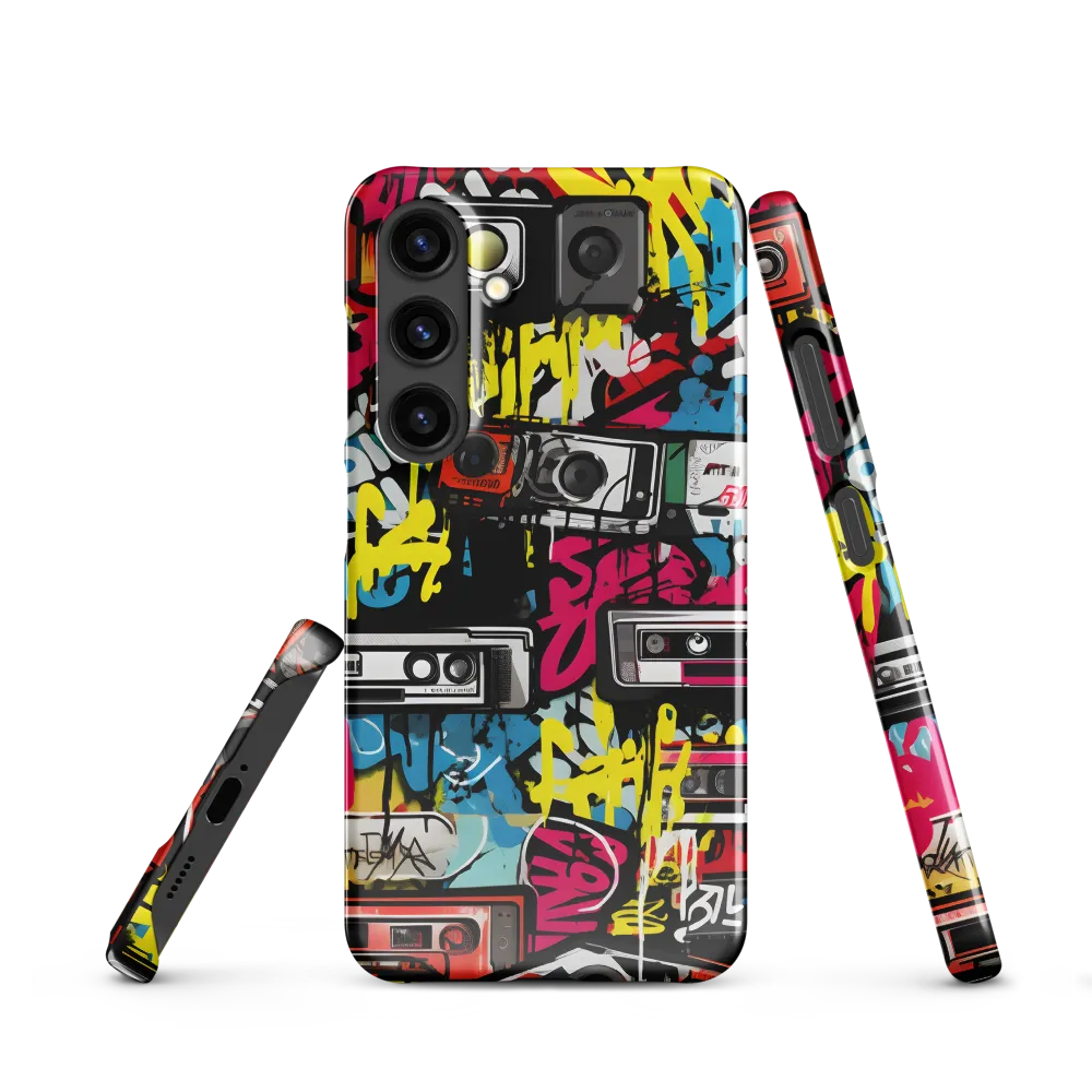 Urban Nostalgia: A Retro Cassette Explosion