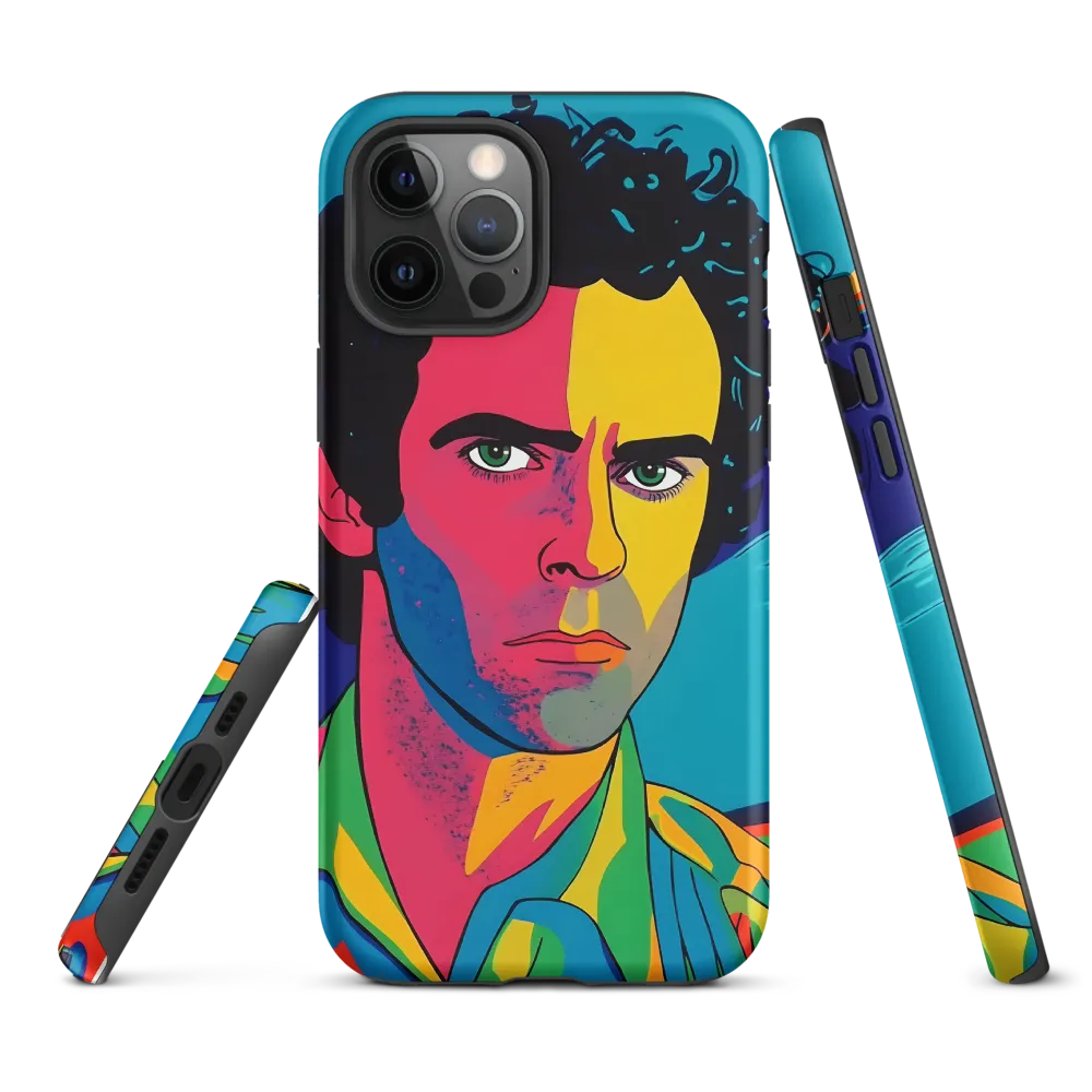 Electric Visage: A Portrait of Vibrance