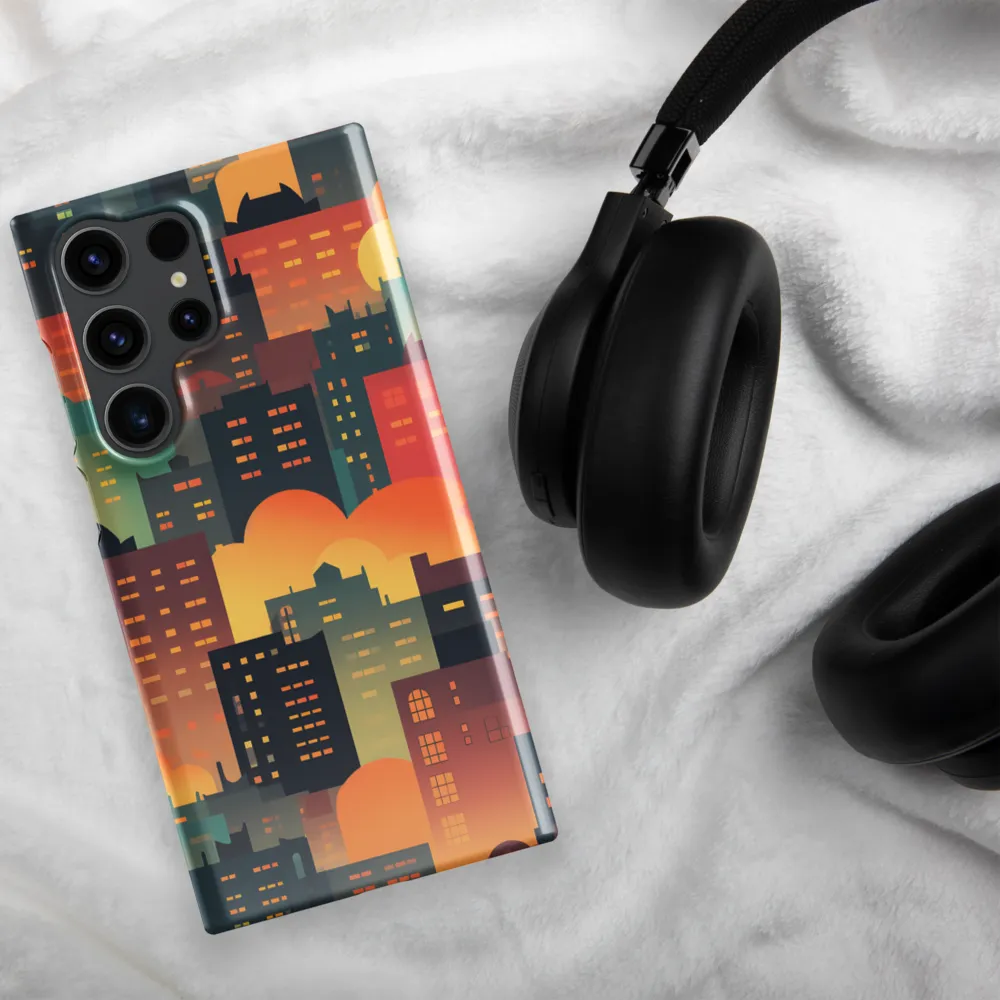 Twilight in the Concrete Jungle | Phone Case |  S23 Ultra | Snap Case | Glossy
