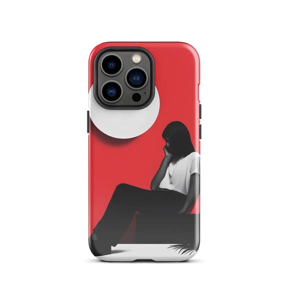 Contemplation in Red