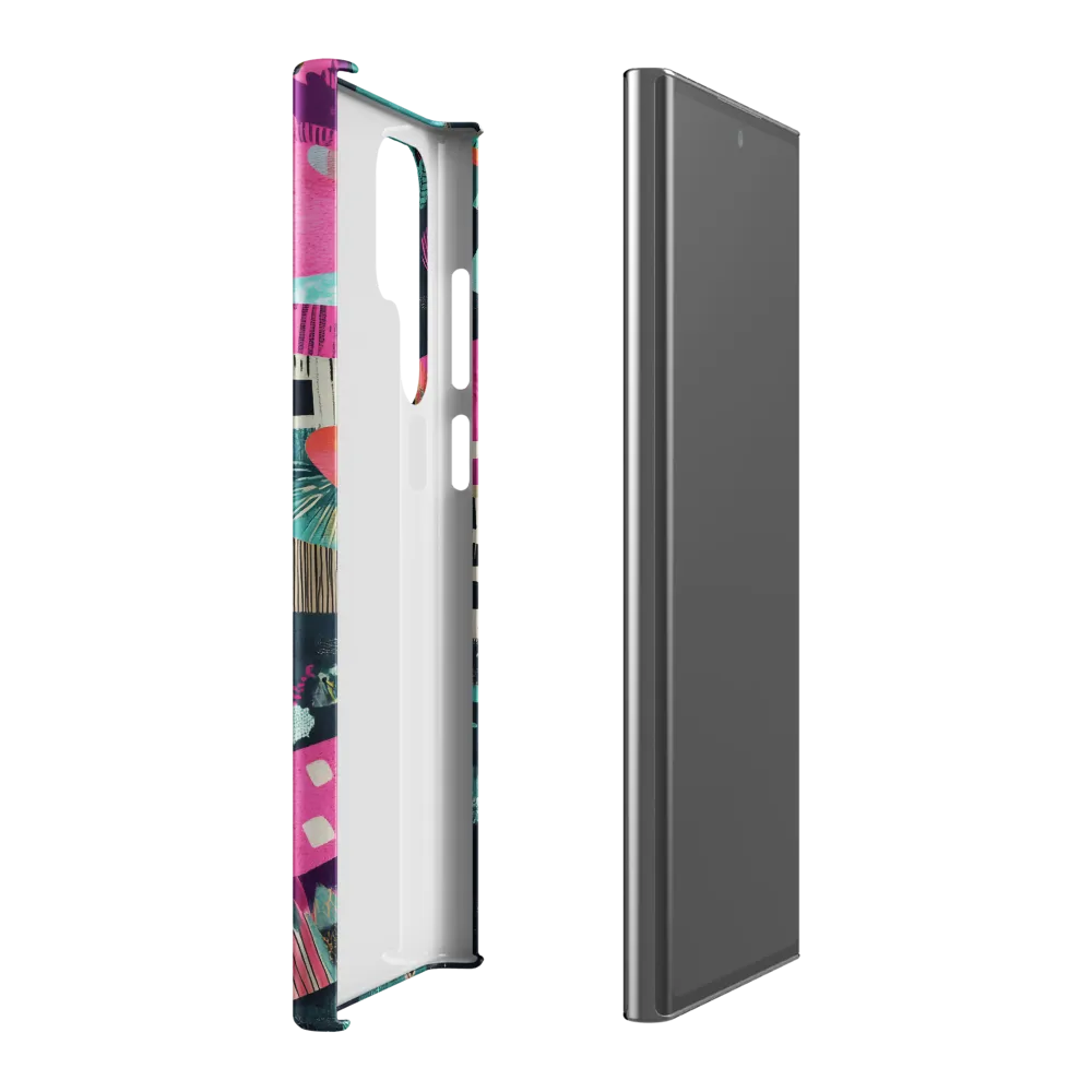 Whimsical Journey Through a Vibrant Landscape | Phone Case |  S22 Ultra | Snap Case | Matte