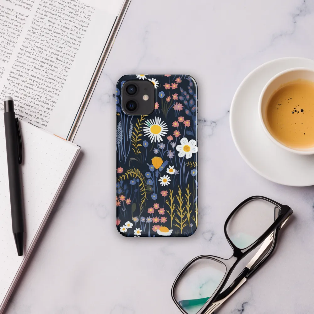 Botanical Harmony: A Floral Symphony | Phone Case |  12 | Snap Case | Glossy