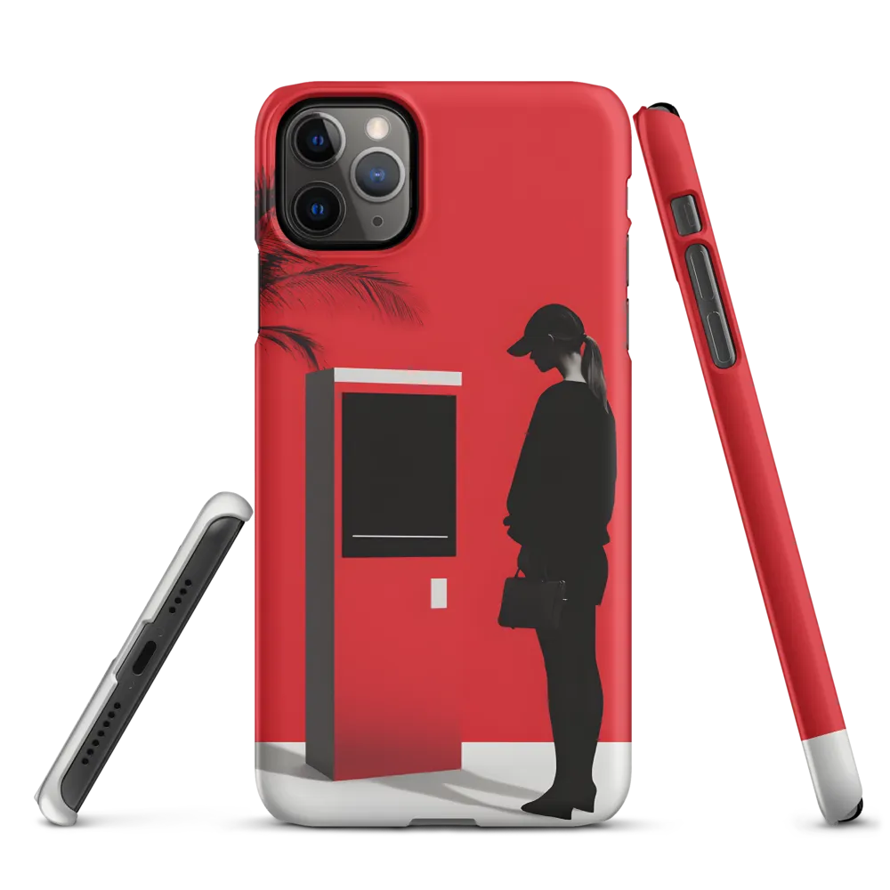 Contemplation in Red | Phone Case |  11 Pro Max | Snap Case | Matte