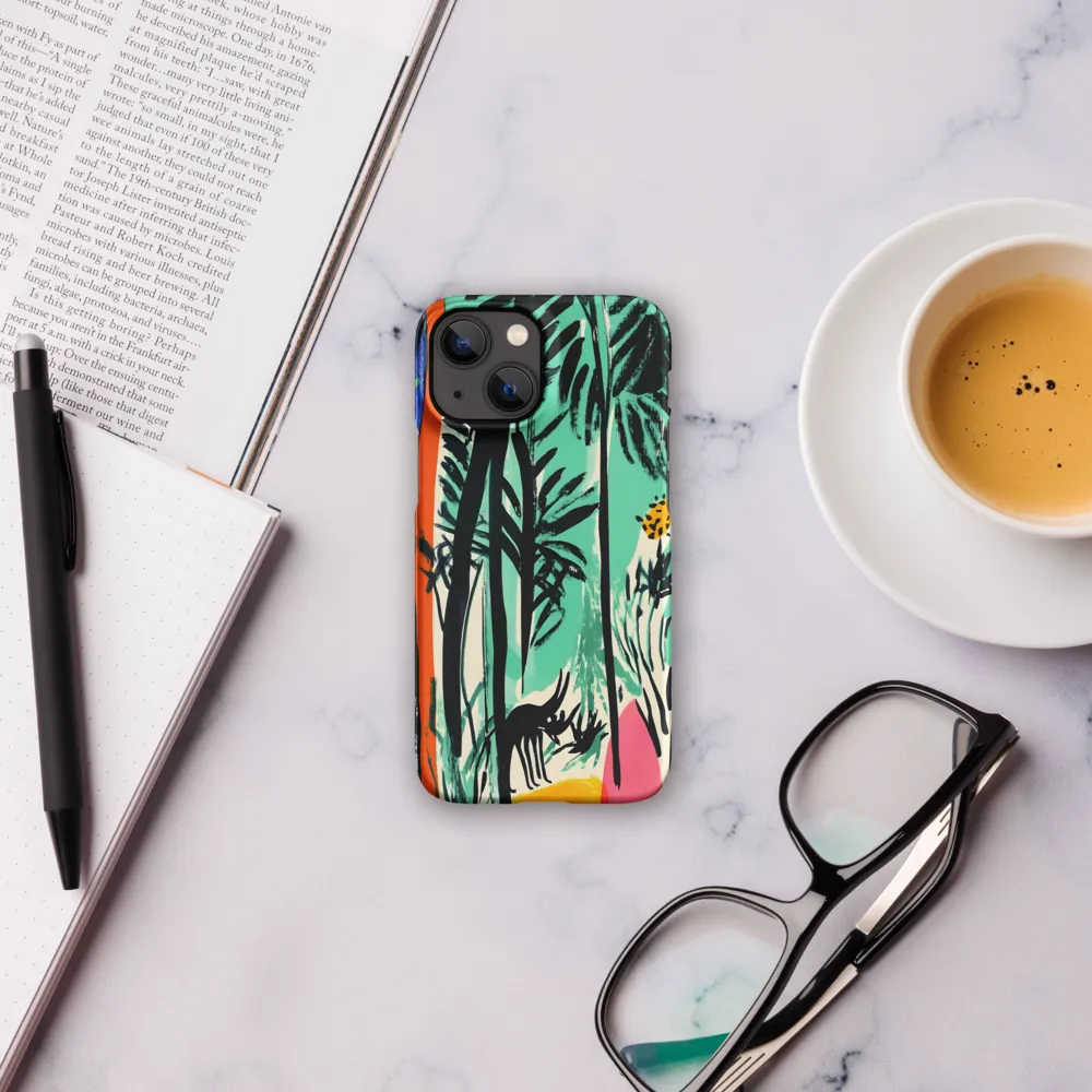 Whispers of the Jungle | Phone Case |  13 Mini | Snap Case | Matte