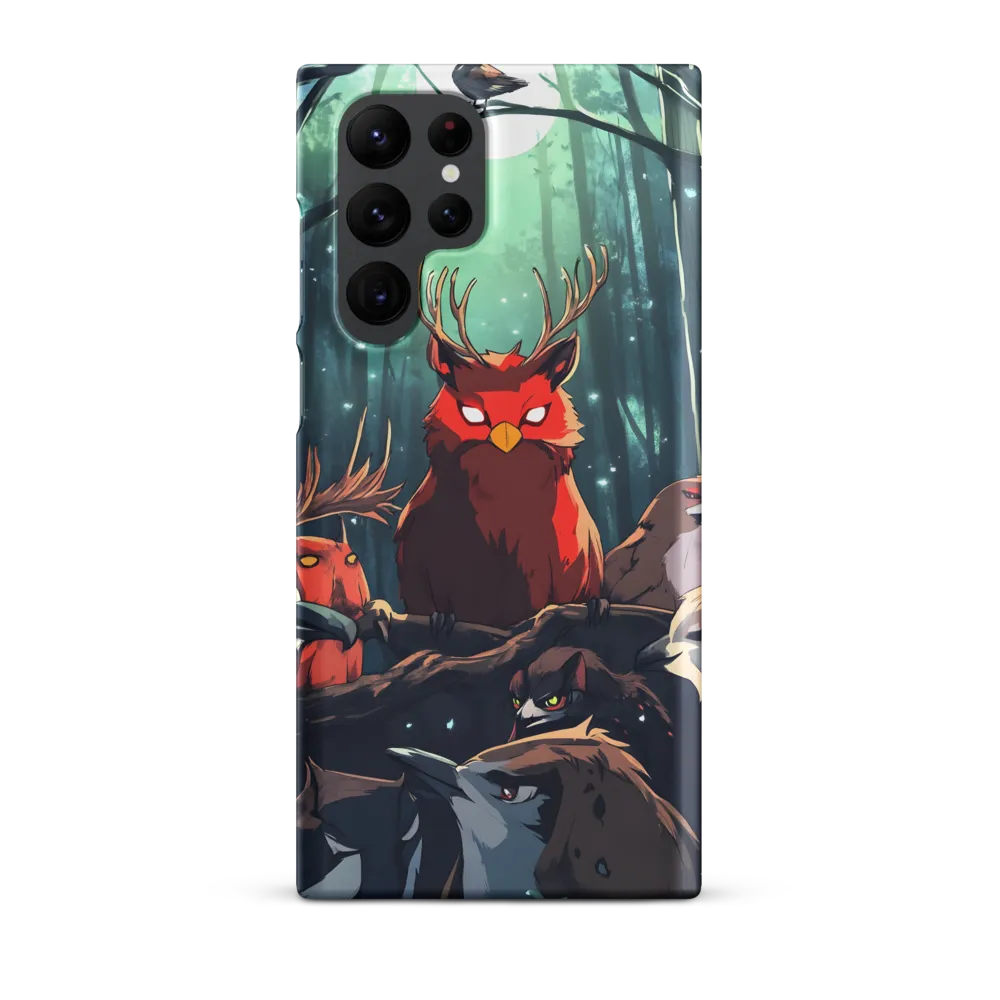 Gathering in the Moonlit Forest