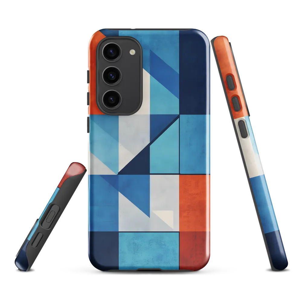 Geometric Harmony in Color | Phone Case |  S23 Plus | Tough Case | Glossy