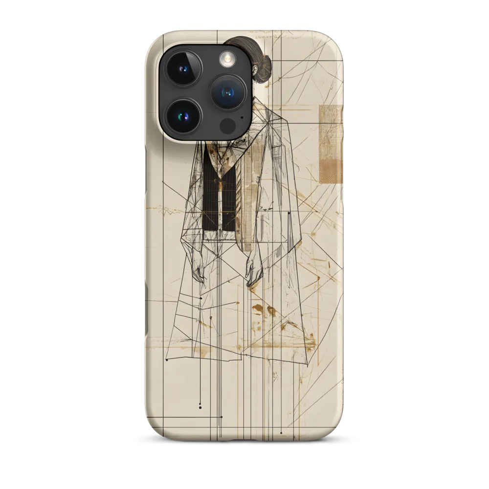 Elegance in Lines | Phone Case |  16 Pro Max | Snap Case | Matte