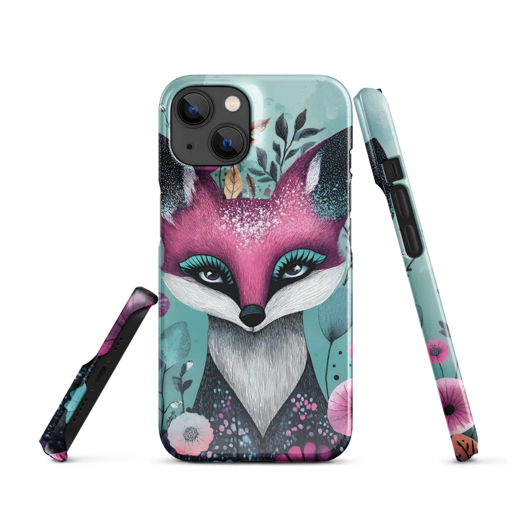 Whimsical Fox Among Blossoms