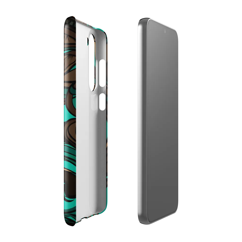 Fluctuating Currents | Phone Case |  S23 Plus | Snap Case | Glossy