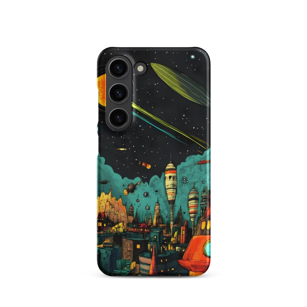 Galactic Cityscape: A Journey Through Imagination