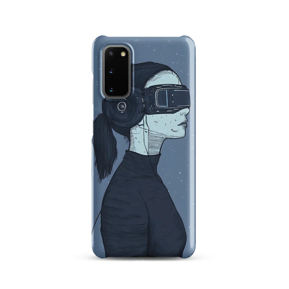 Profile in Virtual Blue