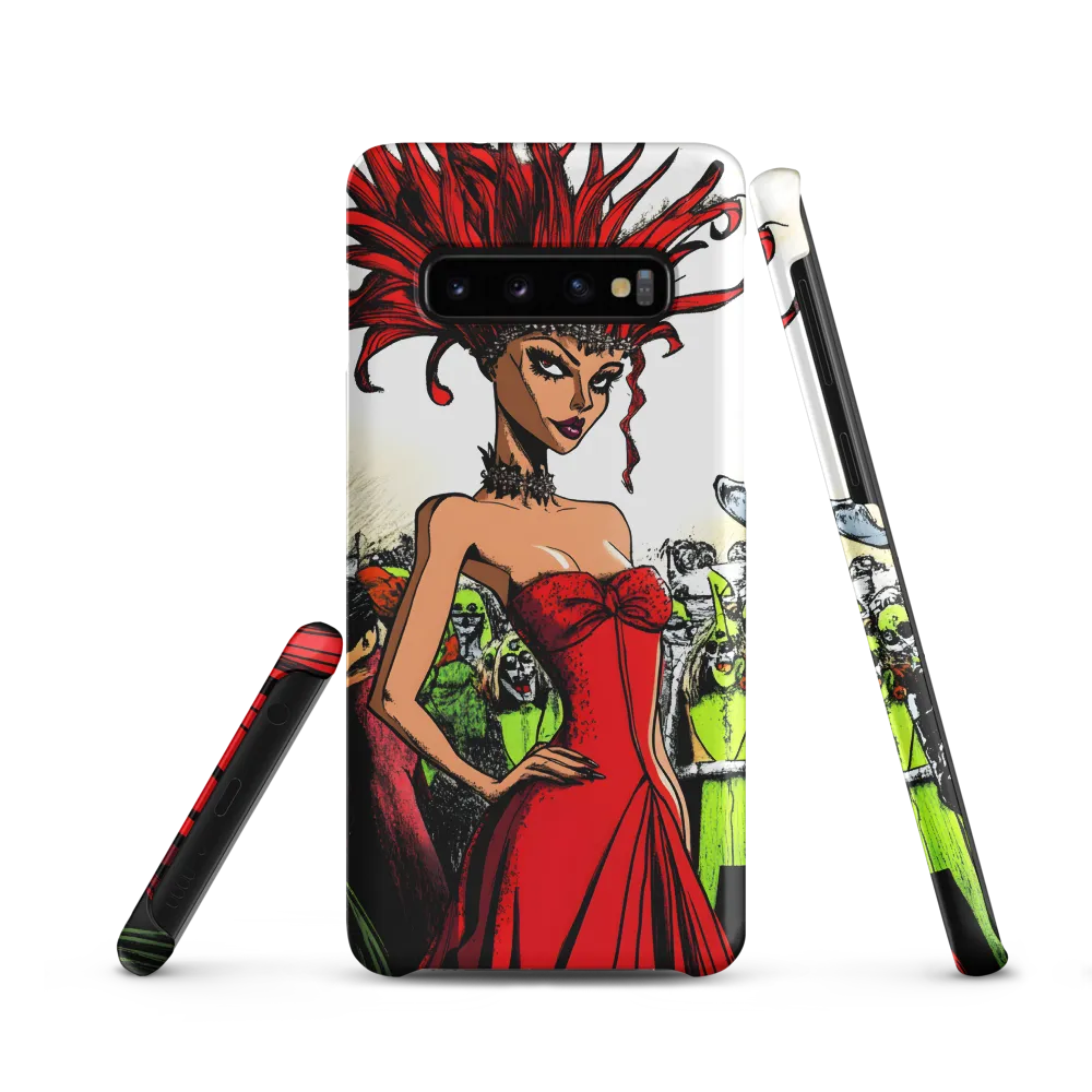 Fiery Elegance: A Fashion Statement