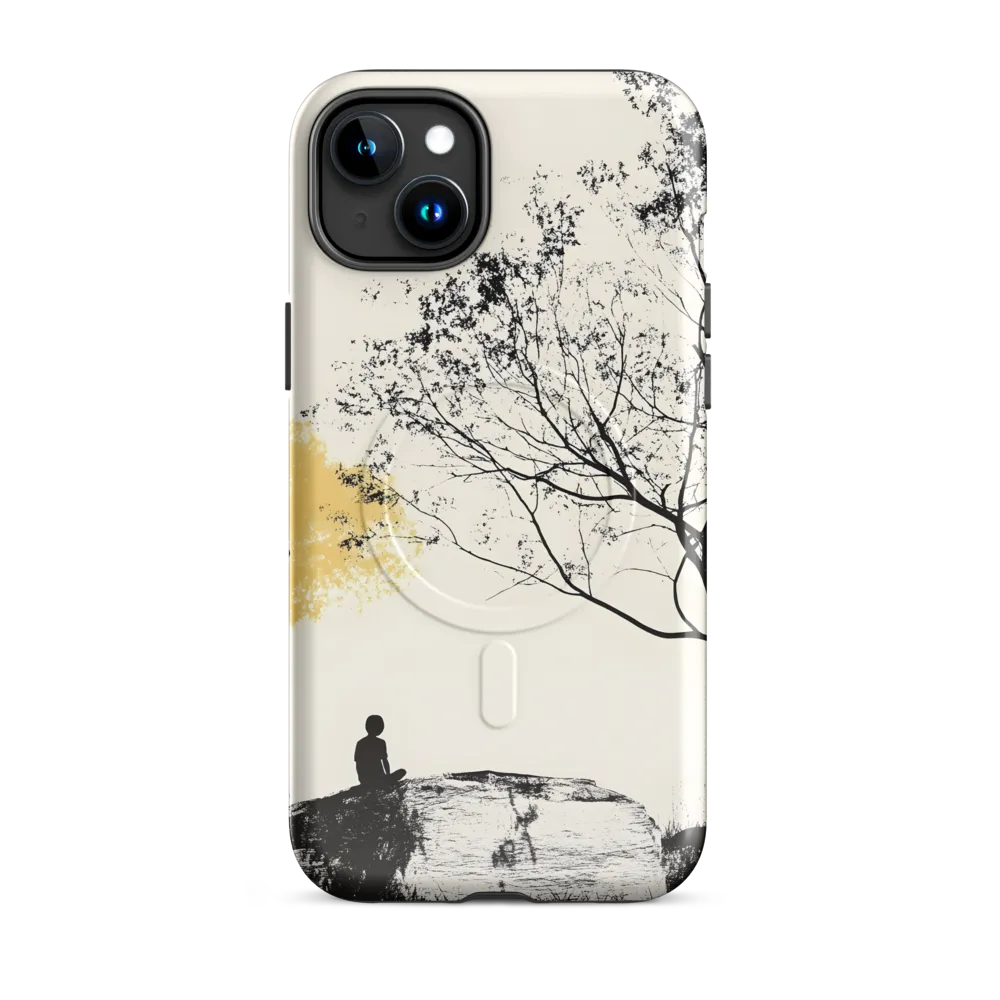 Whispers of Solitude | Phone Case |  15 Plus | MagSafe® Tough Case | Glossy