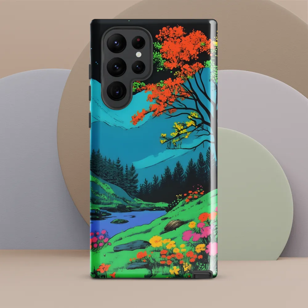Neon Dreams: A Vibrant Landscape