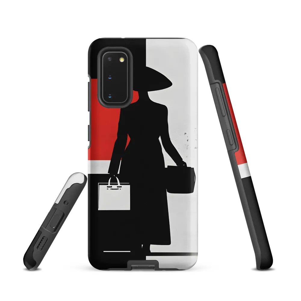 Silhouette of Elegance | Phone Case |  S20 | Tough Case | Matte