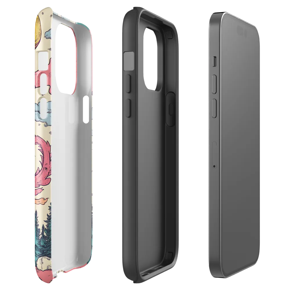 The Whimsical Beast | Phone Case |  14 Pro Max | Tough Case | Glossy