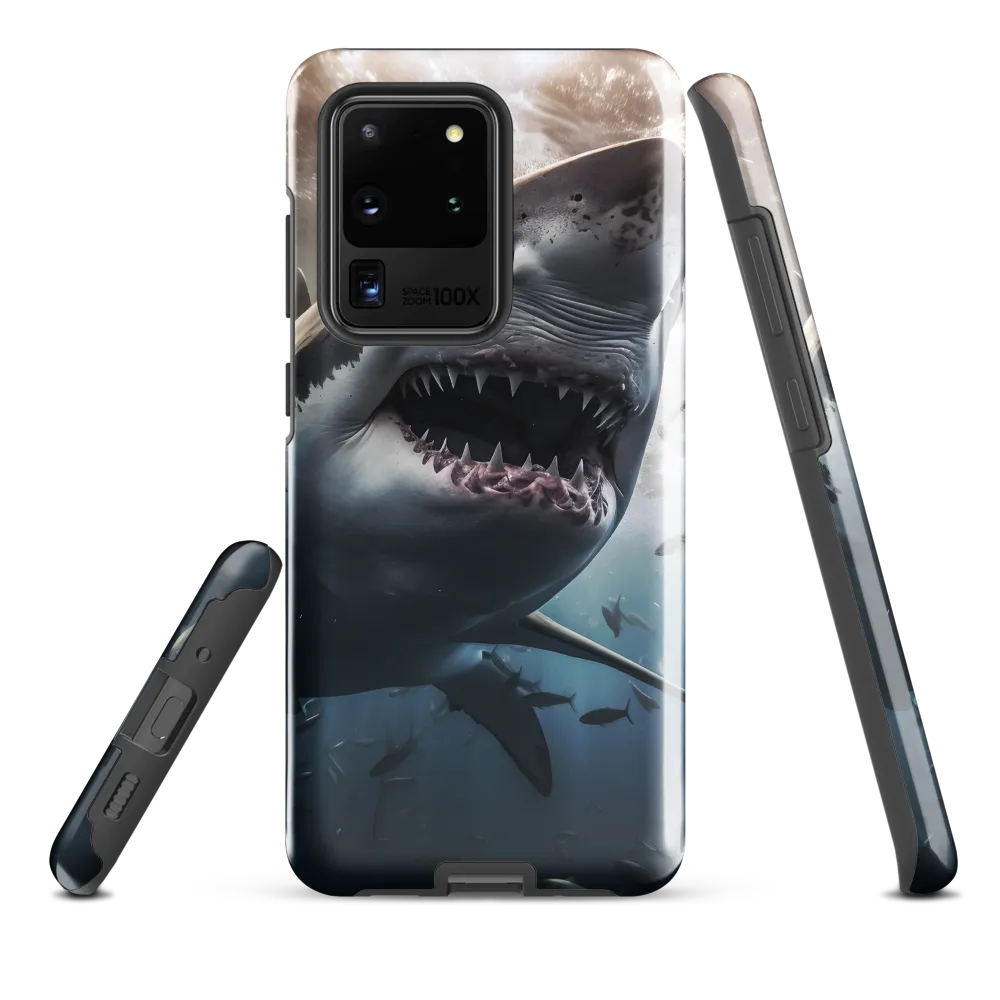 The Apex Predator: An Underwater Encounter | Phone Case |  S20 Ultra | Tough Case | Glossy