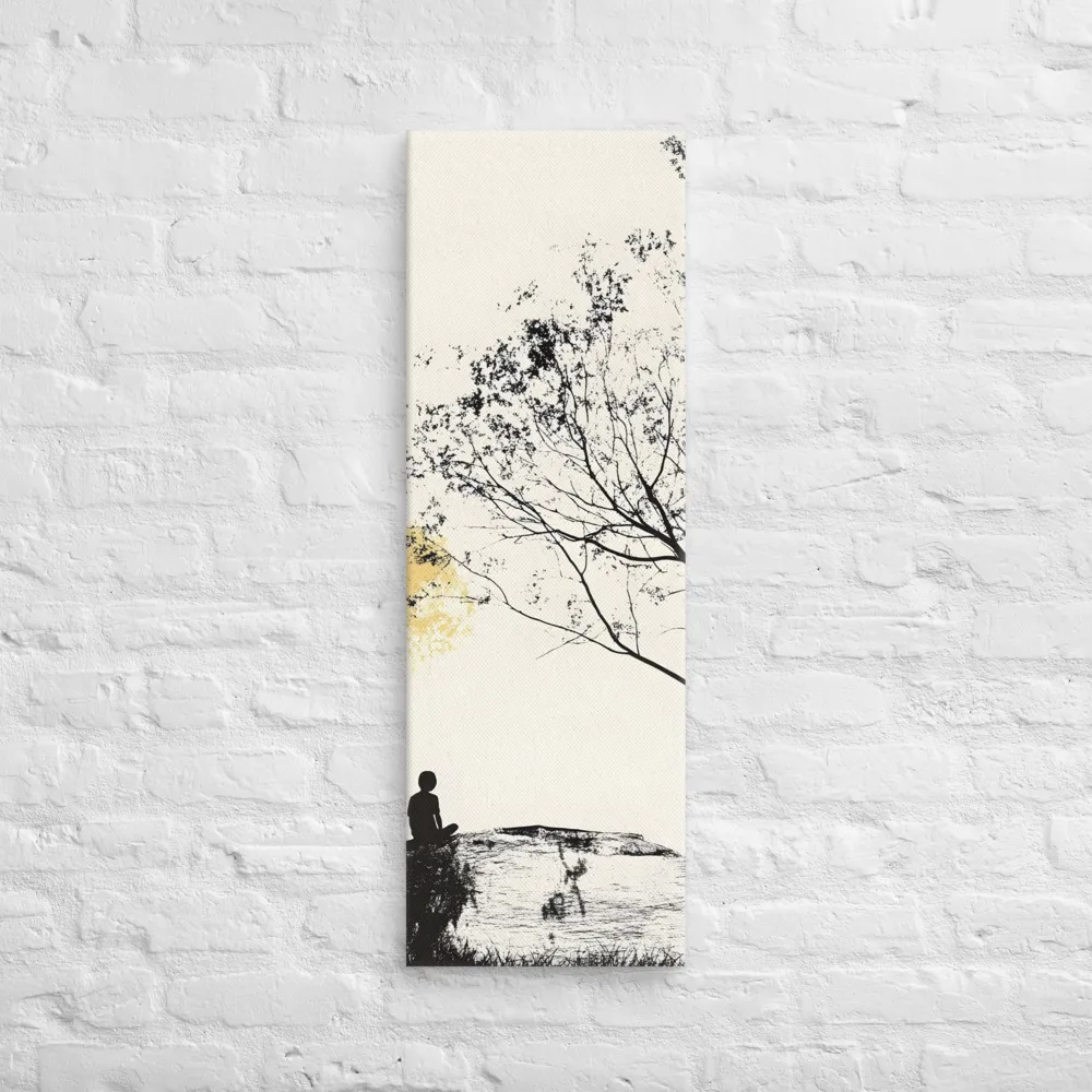 Whispers of Solitude | Canvas | 12″×36″
