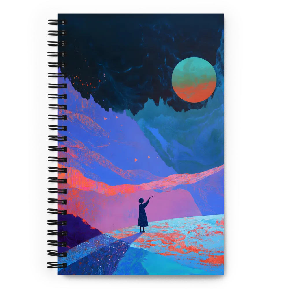 Journey to the Celestial Realm | Spiral Notebook