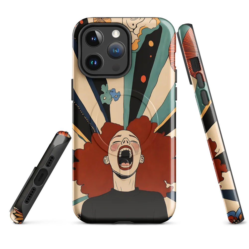 Roar of Emotion | Phone Case |  14 Pro Max | MagSafe® Tough Case | Glossy