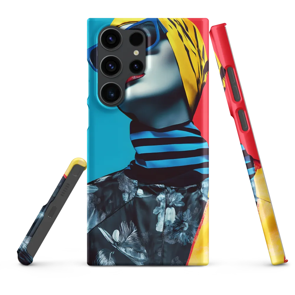 Vibrant Elegance in Modern Fashion | Phone Case |  S23 Ultra | Snap Case | Matte