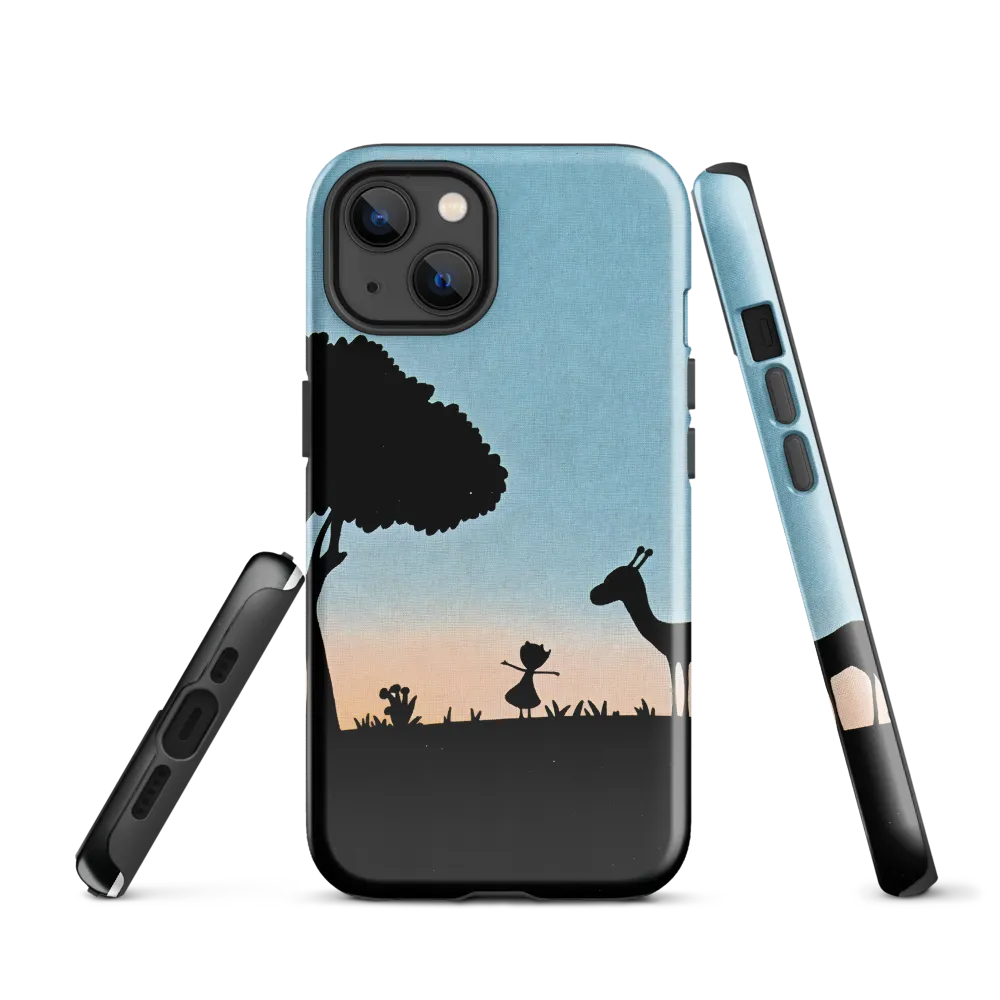 Curiosity in the Silhouette | Phone Case |  13 | Tough Case | Glossy