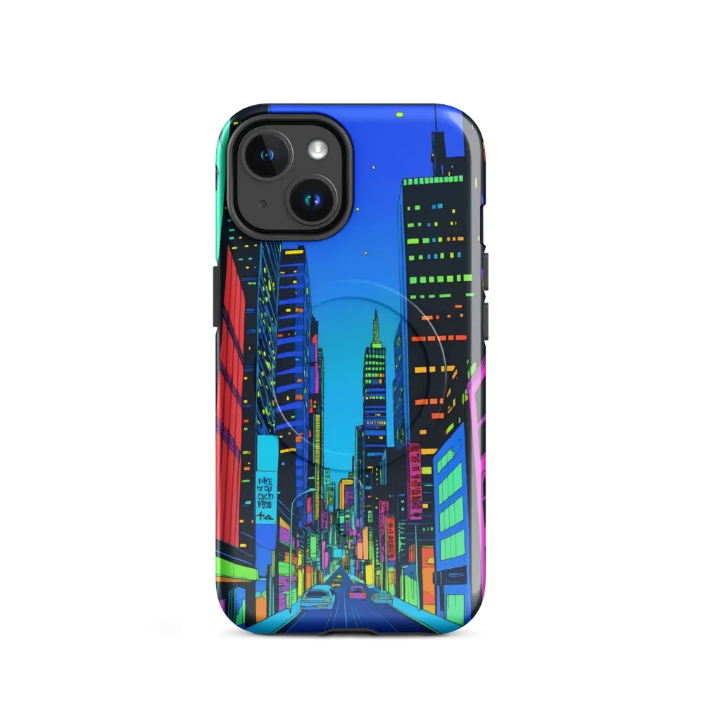 Neon Dreamscape: A Futuristic City at Dusk