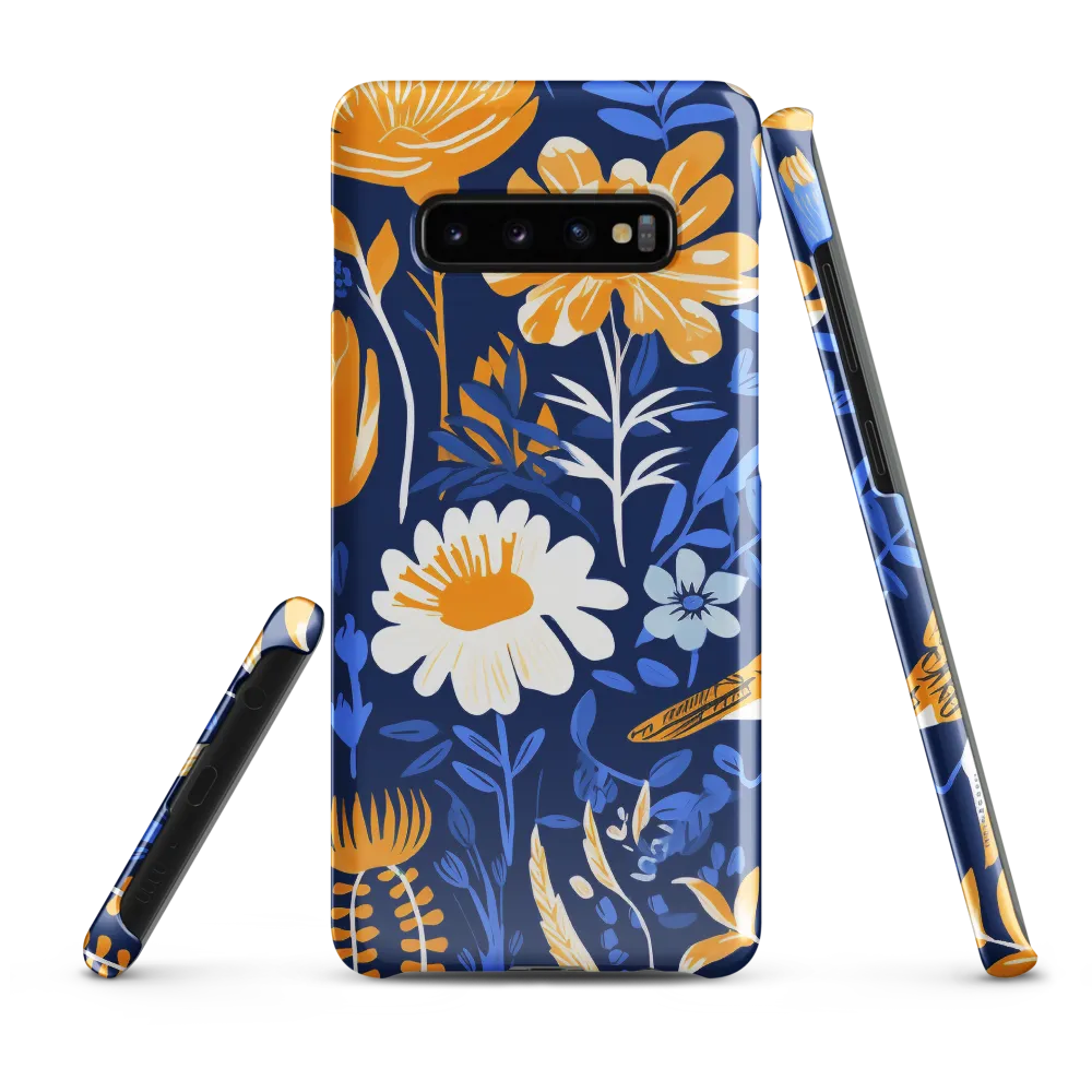 Floral Symphony | Phone Case |  S10 Plus | Snap Case | Glossy