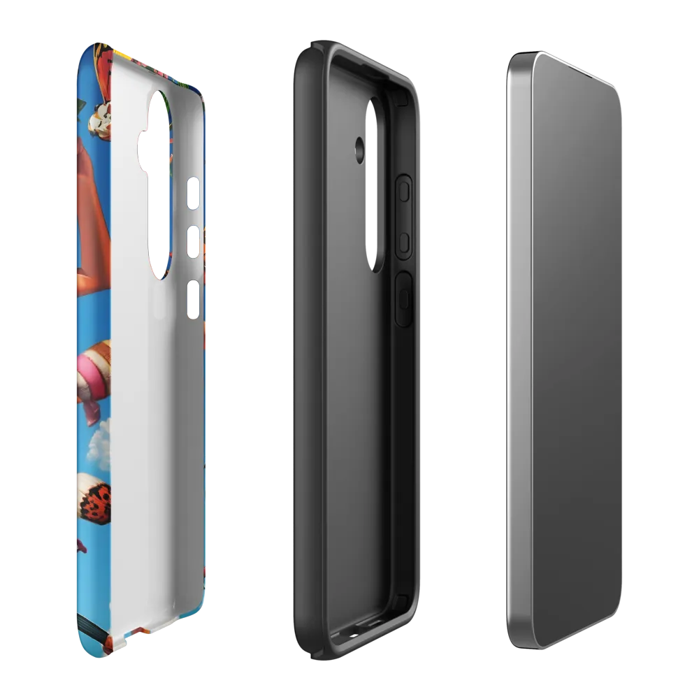 Joyful Whimsy | Phone Case |  S24 Plus | Tough Case | Matte