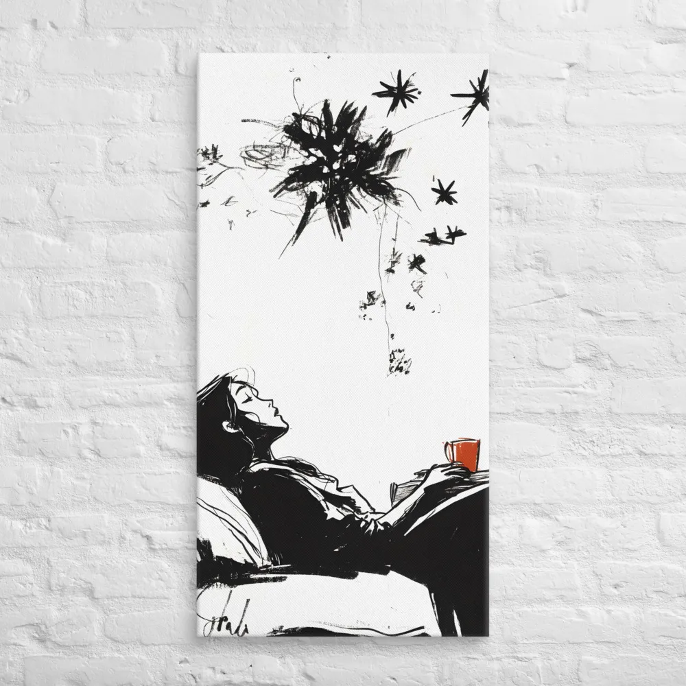 Contemplative Serenity | Canvas | 20″×40″