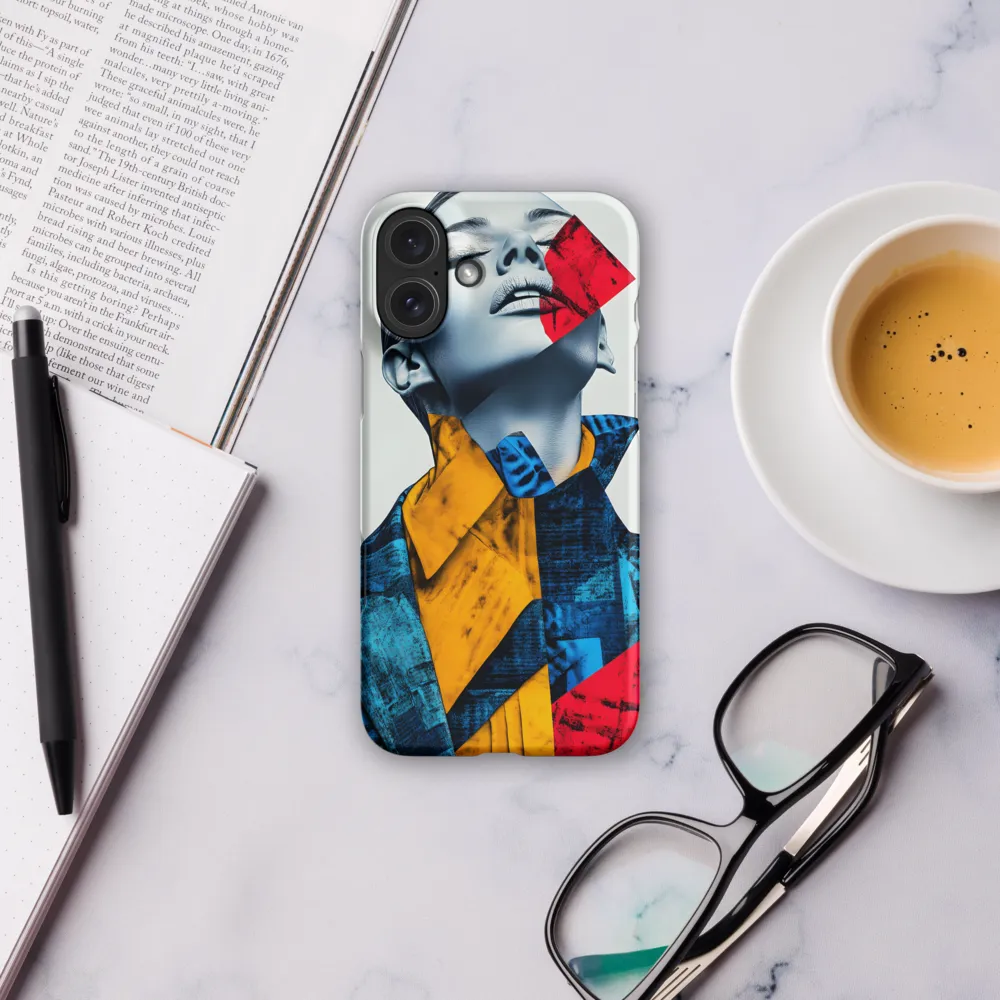 Fragmented Confidence: A Surreal Fashion Portrait