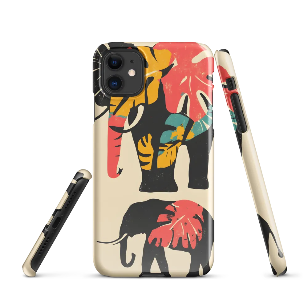 Tropical Elegance: The Elephant's Dance