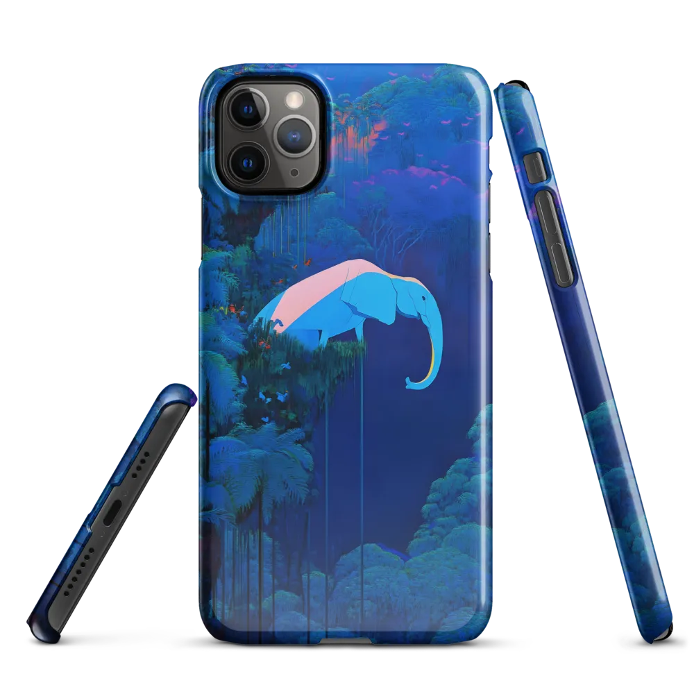 Floating Dreams: The Elephant in the Jungle | Phone Case |  11 Pro Max | Snap Case | Glossy