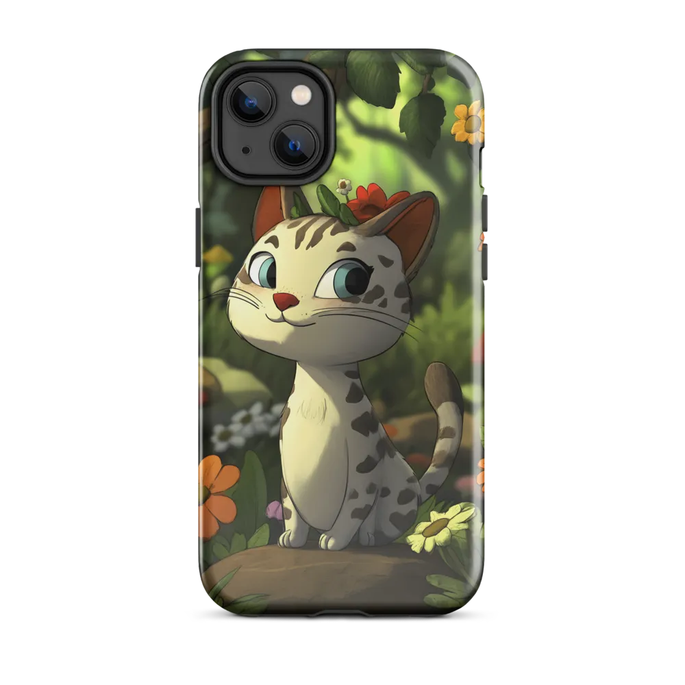 Whimsical Forest Cat