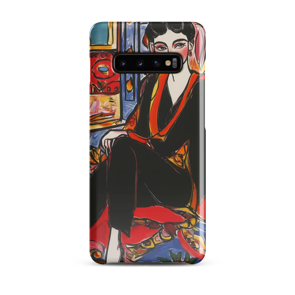 Elegance in an Ornate Setting | Phone Case |  S10 Plus | Snap Case | Glossy