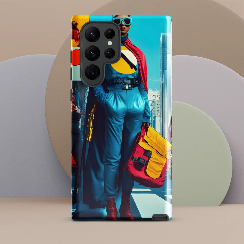 Urban Power: A Superhero's Stance