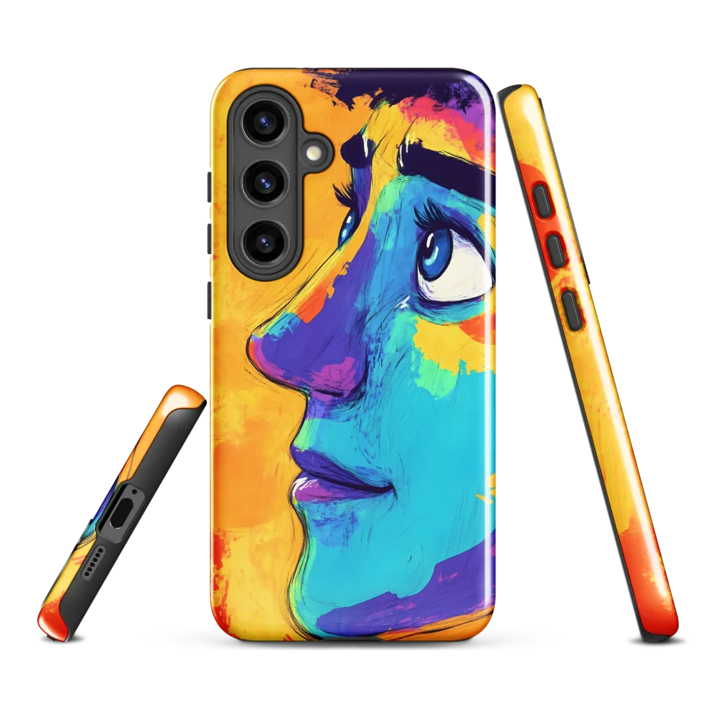 Whispers of Curiosity | Phone Case |  S24 Plus | Tough Case | Glossy
