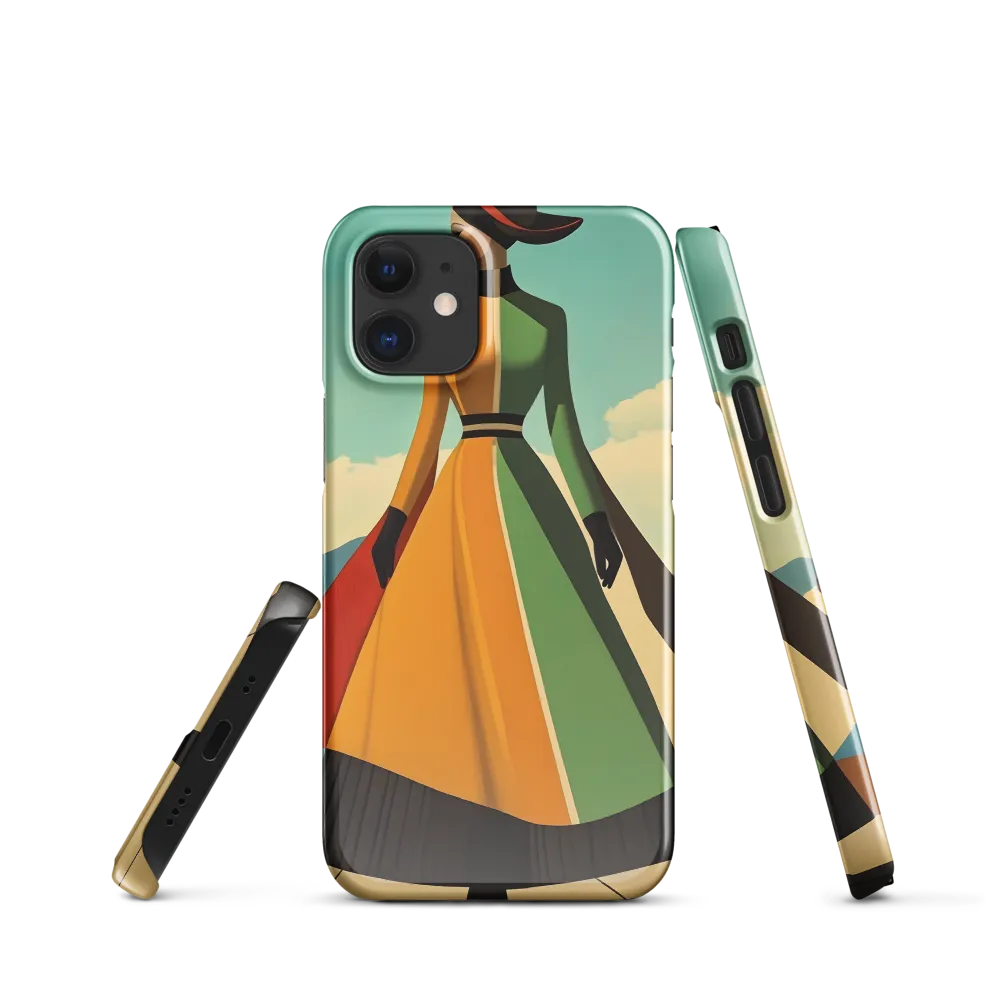 Elegance in Color | Phone Case |  12 Mini | Snap Case | Glossy
