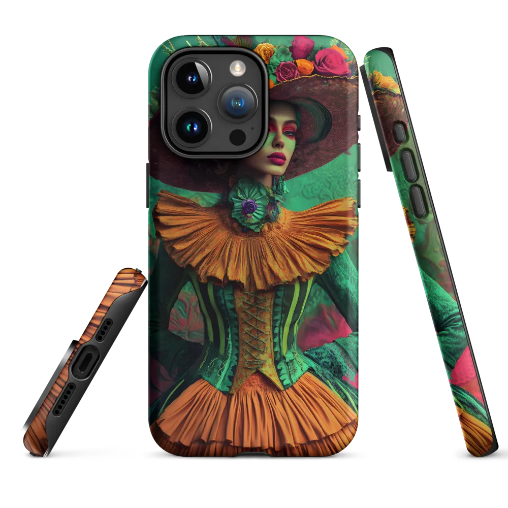 Ethereal Elegance in Color | Phone Case |  15 Pro Max | Tough Case | Matte