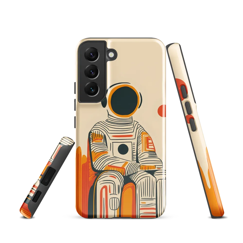 Contemplation of the Stars | Phone Case |  S22 | Tough Case | Glossy