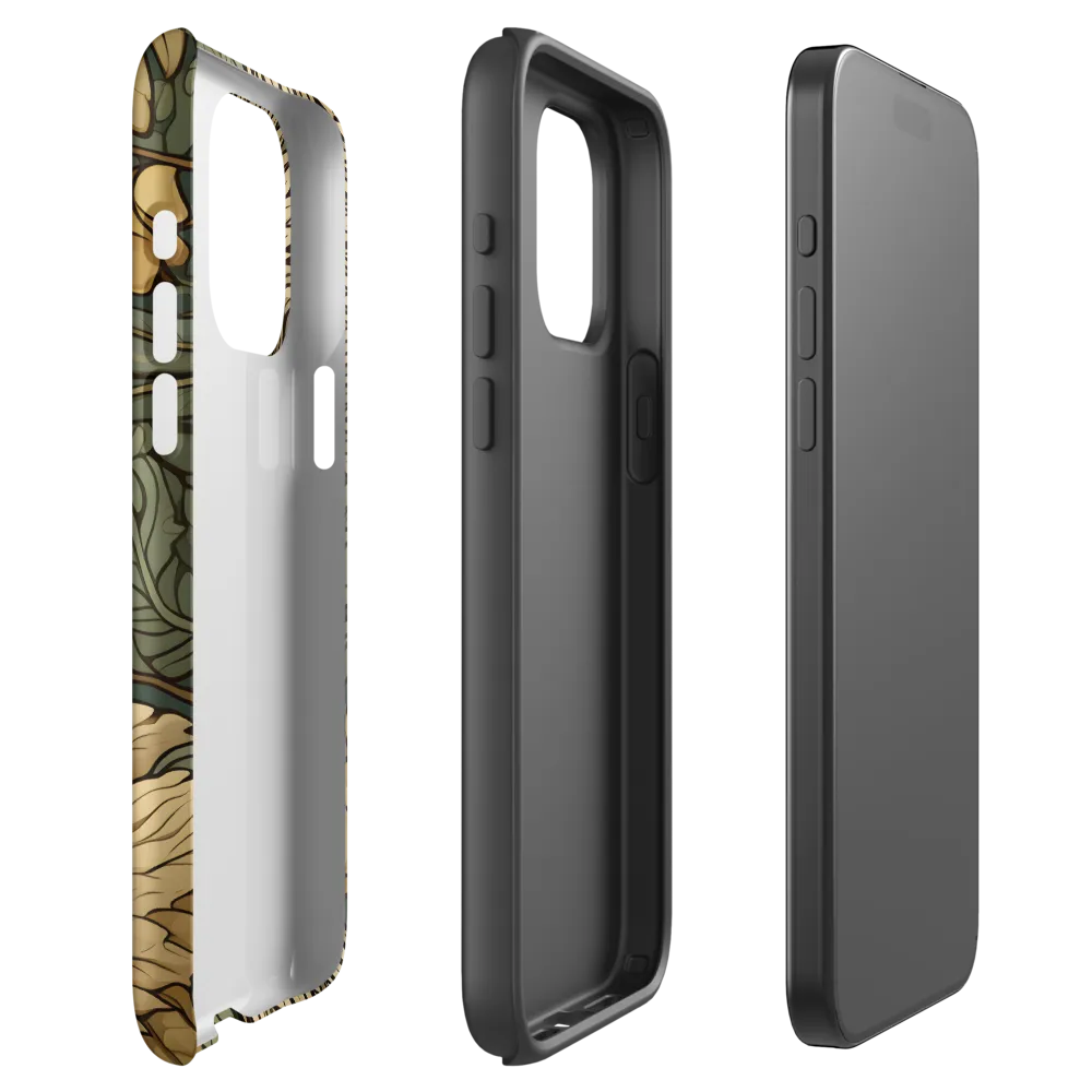 Whimsical Hedgehog Garden | Phone Case |  15 Pro Max | Tough Case | Matte