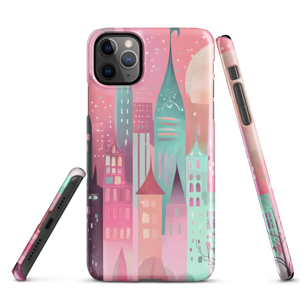 Whimsical City at Dusk | Phone Case |  11 Pro Max | Snap Case | Glossy