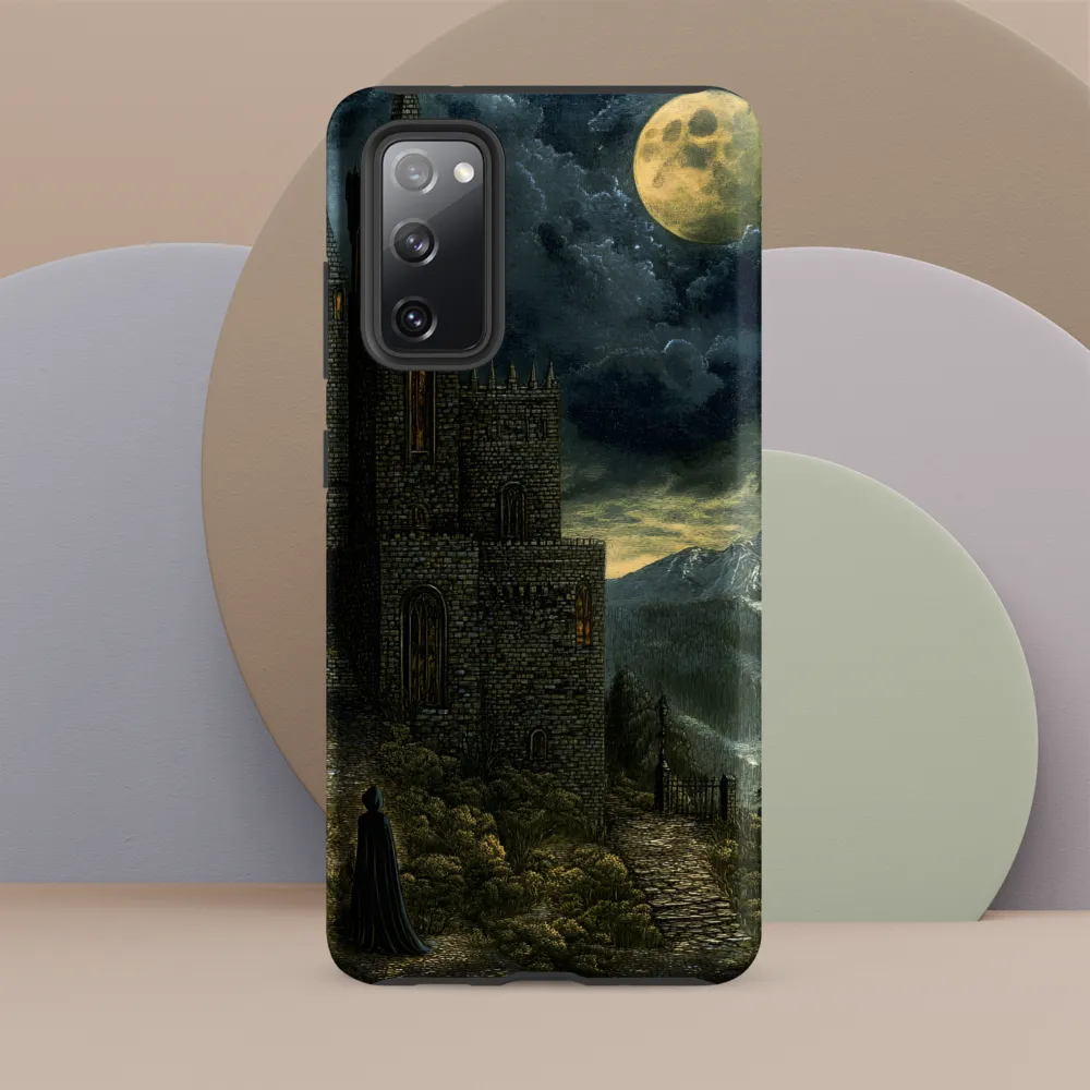 Whispers of the Moonlit Castle | Phone Case |  S20 FE | Tough Case | Matte