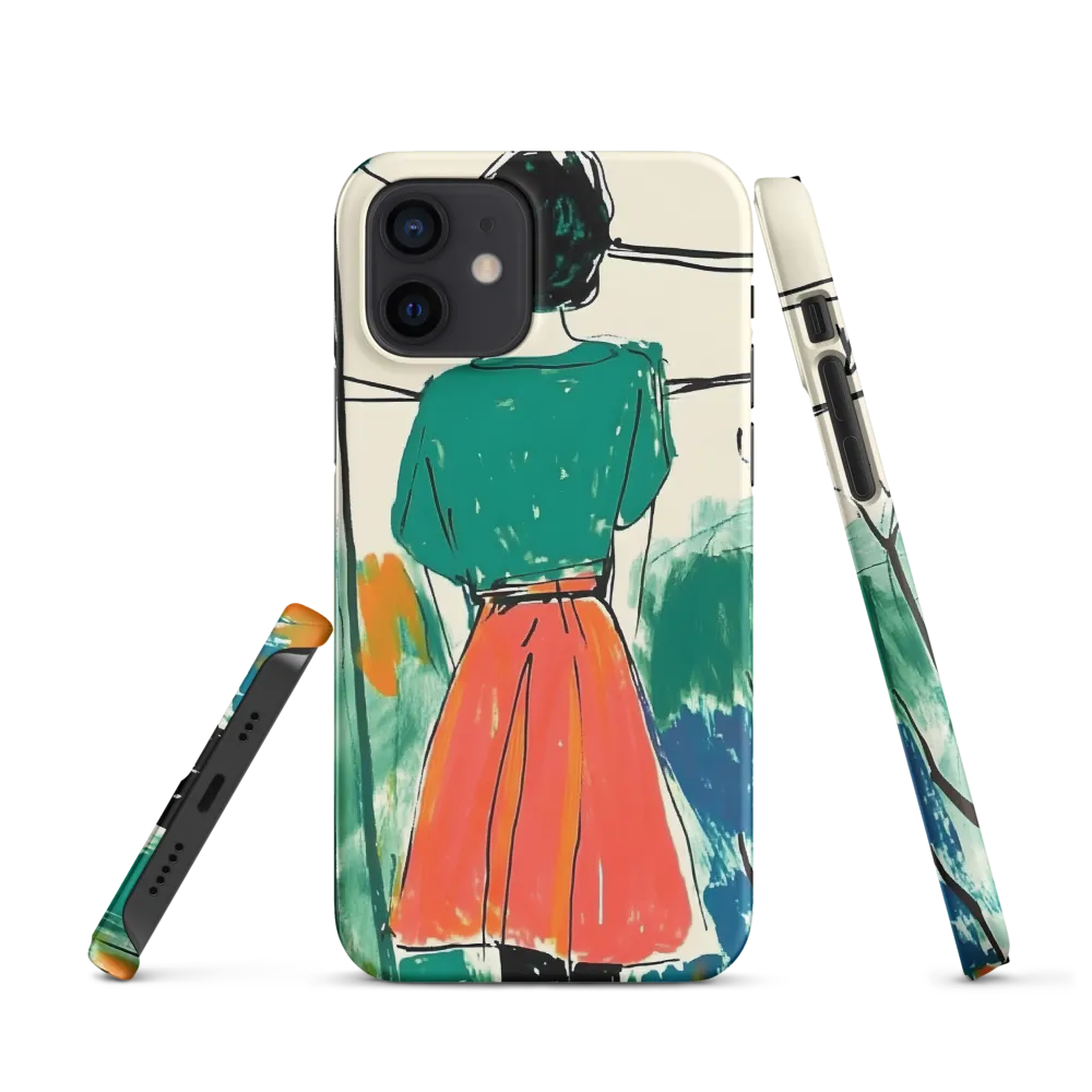 Silent Reflection | Phone Case |  12 | Snap Case | Matte