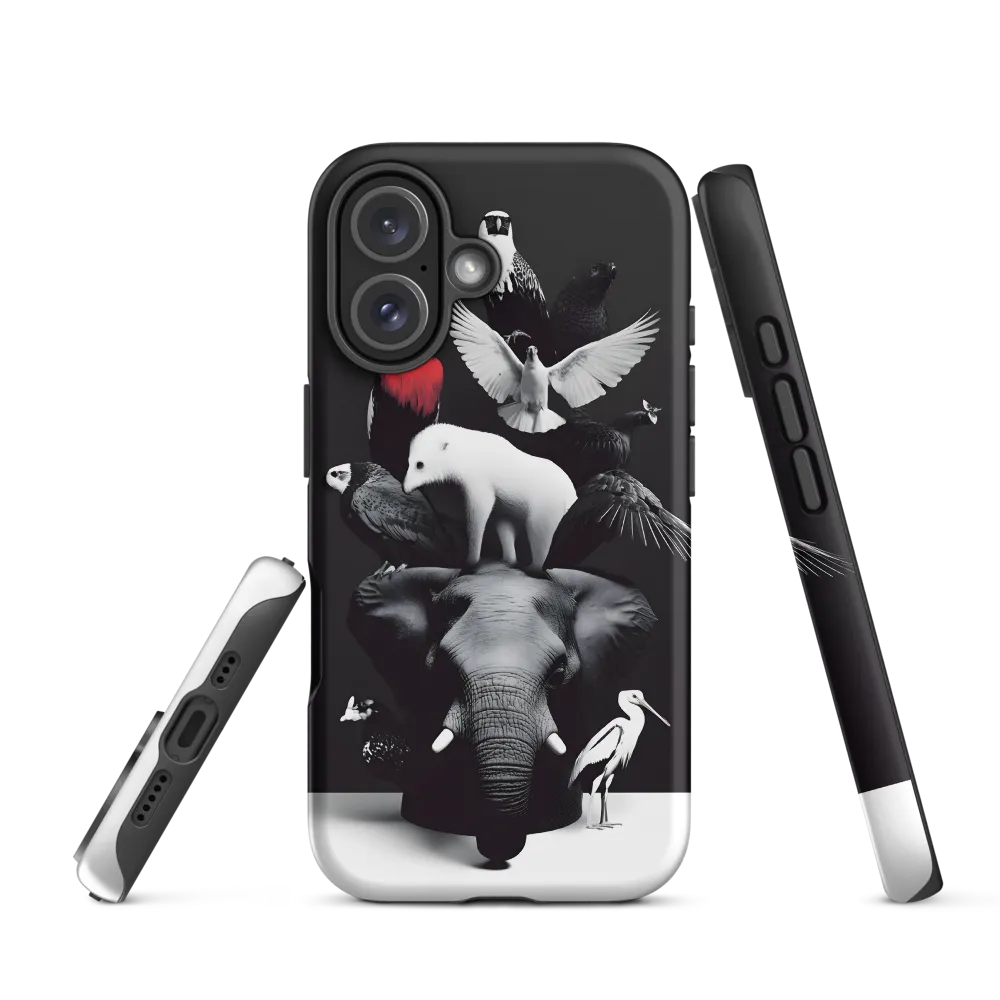 Harmony in Contrast | Phone Case |  16 | Tough Case | Matte